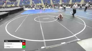 73 lbs Rr Rnd 4 - Corbin Ebenezer, All American Training Center vs Czarlie Diffee, Mountain Wrestling