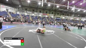 157 lbs Consi Of 16 #2 - Parker Miller, High Kaliber vs Hunter Massie, Torrington WC