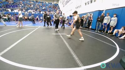 70-73 lbs Quarterfinal - Bennett Dawson, Team Tulsa Wrestling Club vs Adrian Colescott, Madill Takedown