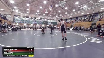 190 lbs Champ. Round 3 - Joel Arias, Corona Del Sol vs Thiago Peraira, San Clemente