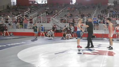 165 lbs Cons. Round 3 - Luca Eger, Beast Mode Wrestling vs Tyler Parmeter, Michigan Premier WC