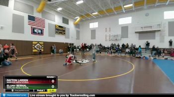 132 lbs Round 1 - Payton Larsen, Riverton Middle School vs Elijah Bernal, Worland Middle School