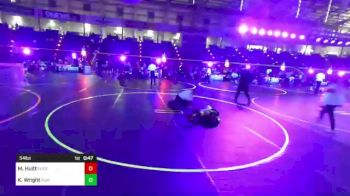 54 lbs Semifinal - Mason Huitt, Purebred Elite vs Karter Wright, Punisher Wrestling