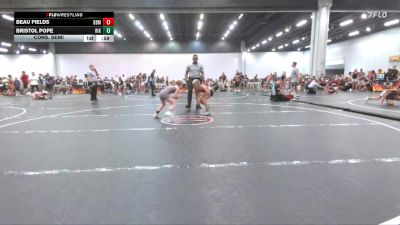 80 lbs Cons. Semi - Beau Fields, Backyard Brawlers Midwest vs Bristol Pope, RIKA