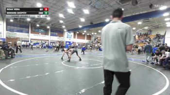 132 lbs Champ. Round 2 - Edward Akopov, Chaminade vs Noah Vera, Mayfair