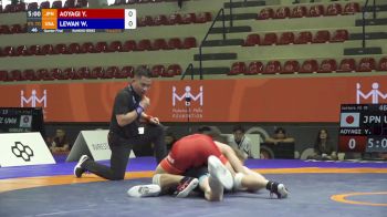70 kg Quarterfinal - Will Lewan, USA vs Yoshinosuke Aoyagi, JPN