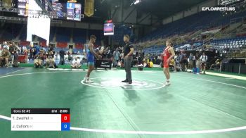 132 lbs Cons 32 #2 - Trinit Zweifel, Oklahoma vs Jordan Cullors, Oklahoma