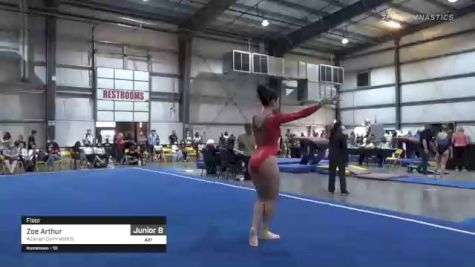 Zoe Arthur - Floor, Azarian Gymnastics - 2021 Region 1 Women's Championships