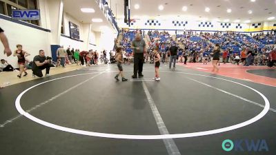 40 lbs Consi Of 8 #2 - Jase Tyson, Verdigris Youth Wrestling vs Ezekiel Baker, Skiatook Youth Wrestling