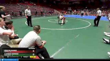 195 lbs D1 - Semi-finals (fri 7:30pm.) - Griffin Banks, Holmen vs Camren Dennee, Marshfield