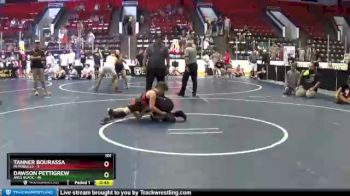 101 lbs Round 1 (6 Team) - Dawson Pettigrew, ARES Black vs Tanner Bourassa, MI Pitbulls