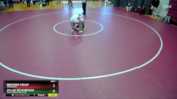 170 lbs Semifinal - Dylan Richardson, Park Wrestling Club vs Brayden Melby, Minnesota