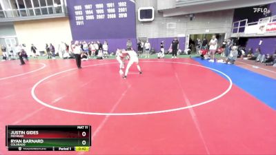 70-78 lbs Semifinal - Justin Gides, Michigan vs Ryan Barnard, Colorado