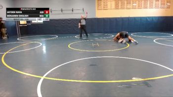 138 lbs Champ. Round 1 - Jayden Nava, Aloha vs Benjamin English, West Salem
