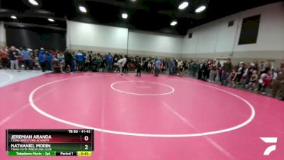 41-42 lbs Round 2 - Nathaniel Morin, Texas Elite Wrestling Club vs Jeremiah Aranda, Texas Wrestling Academy