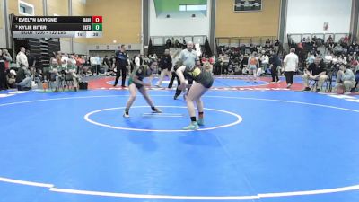 132 lbs Consi Of 8 #2 - Evelyn Lavigne, Daniel Hand vs Kylie Biter, Oxford Hills