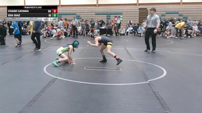 72 lbs Round 4 (8 Team) - Eva Diaz, Headhunters vs Chase Catania, Wrecking Crew