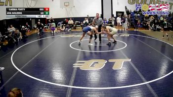 142 lbs Semifinal - Carma Forty, Knoch Hs vs Ava Golding, Kiski Area Hs