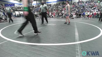 126 lbs Rr Rnd 1 - Maison Allen, Little Axe Takedown Club vs Ike Burr, Team Tulsa Wrestling Club