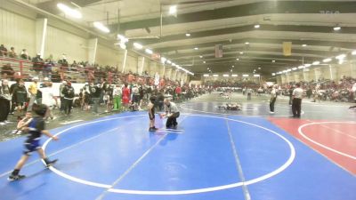 52 lbs Quarterfinal - Marlano Yellowhair, No Team vs Storm Todacheene, PV Youth Wrestling