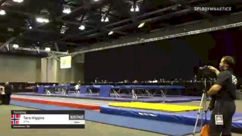Tara Higgins - Tumbling, ATHL - 2021 USA Gymnastics Championships