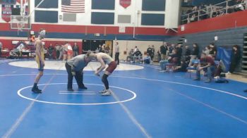 107 lbs Quarterfinal - Holdyn Humphries, Chartiers-Houston vs Mason Keesecker, Derry Area