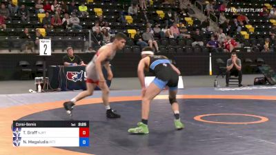 61 kg Consolation - Tyler Graff, NJRT/TMWC vs Nico Megaludis, PITT/TMWC