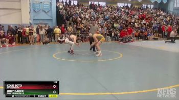 126 lbs Champ. Round 1 - Cole Soto, St Elizabeths vs Holt Baker, Cape Henlopen H S