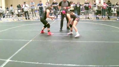 136 lbs Quarterfinal - Sophia Cardenas, Eastvale Elite vs Isabella Ung, Team Thunder WC