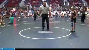 82 lbs Round 1 (6 Team) - Jordan Carringer, ARES White vs Brady Kolenda, ARES Red