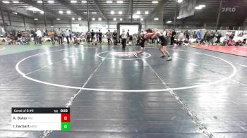 145 lbs Consi Of 8 #2 - Aidan Baker, Mayo Quanchi vs Tanner Herbert, Mindset Wrestling