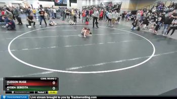 63 lbs Cons. Round 2 - Ayden Sebesta, WI vs Hudson Ruge, IA