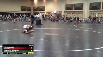 85 lbs Finals (2 Team) - Germain Johnson, Indiana Assassins vs Haiden Hise, Alabama Elite
