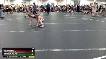 80 lbs Placement (4 Team) - Liam O`Neill, Virginia Partriots vs Andrew Helms, Kraken White