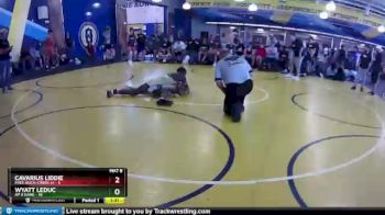 132 lbs Quarters & Wb (16 Team) - Wyatt Leduc, AP X Kame vs Cavarius Liddie, Free-Buch-Creek #1
