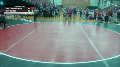 174 lbs Cons. Semi - Tre`Vyon Chatman, Missouri Valley vs Coy Bender, McKendree