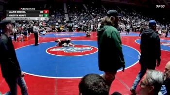 140 lbs Champ. Round 1 - Valrie Medina, Lowndes HS vs Kristyn Kraft, Union County