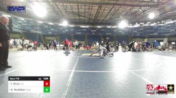 100 lbs Semifinal - Thales Silva, Izzy Style Wrestling vs Karson Wuebker, Sebolt Wrestling Academy