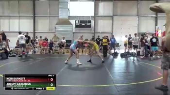 138 lbs Round 4 (6 Team) - Kobi Burkett, Elite Athletic Club DZ vs Joesph Liescheski, Indiana Outlaws 2