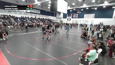 120 lbs Cons. Round 1 - Norah Georgie, Reign WC vs Jennifer Flores, Orange Lutheran High School