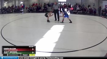 30 lbs Round 2 - Owen Kilcoin, Pierce Youth Wrestling vs Rhett Brondel, Central City Junior Wrestling