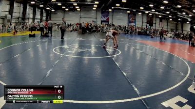 84 lbs Rd# 7- 10:45am Saturday Final Pool - Dalton Perkins, Lions Wrestling Academy vs Connor Collins, Backyard Brawlers