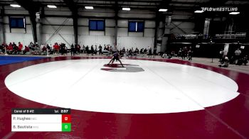 133 lbs Consi Of 8 #2 - Patrick Hughes, New England College vs Benny Bautista, New York University