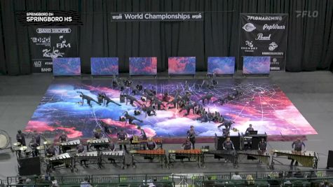 Springboro HS "Springboro OH" at 2025 WGI Percussion/Winds World Championships