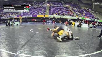 133 lbs Round 2 (6 Team) - Markel Baker, Northern Illinois vs Andrew Austin, Central Michigan