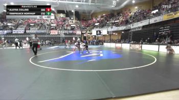 115 lbs Champ. Round 1 - Temprance Northup, Stockton HS vs Alayna Collins, Cherryvale Hs