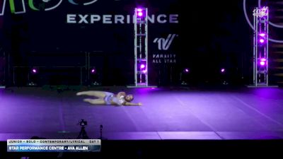 Star Performance Centre - Ava Allen [2026 Junior - Solo - Contemporary/Lyrical DAY 1] 2026 Athletic Championships Nationals & Dance Grand Nationals