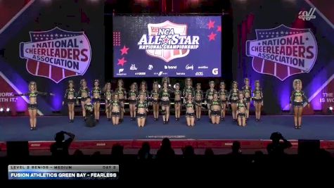 Fusion Athletics Green Bay - Fearless [2026 L2 Senior - Medium Day 2] 2026 NCA All-Star National Championship