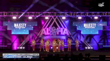 Influence Cheer - Majesty [2026 L1 Junior - D2 - Small Day 2] 2026 Aloha Grand Nationals