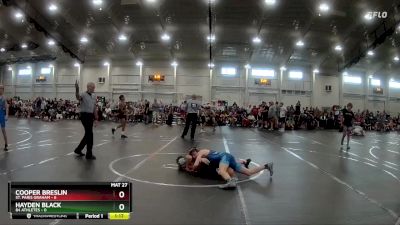 106 lbs Round 2 (6 Team) - Cooper Breslin, St. Paris Graham vs Hayden Black, 84 Athletes